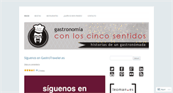 Desktop Screenshot of conloscincosentidos.com