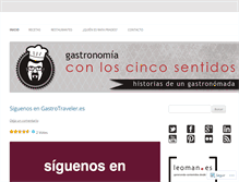 Tablet Screenshot of conloscincosentidos.com